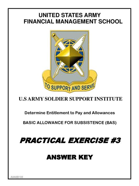 Lesson 6 Allowances - United States Army