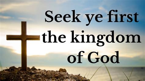 Lesson 9: ‘Seek Ye for the Kingdom of God’ - The Church of Jesus ...