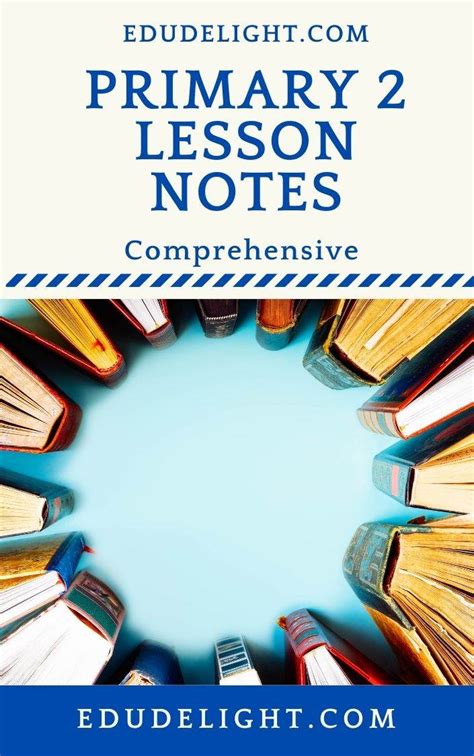 Lesson note for primary 2 third term.  S.  May 22, 2021 · Third Term Math...