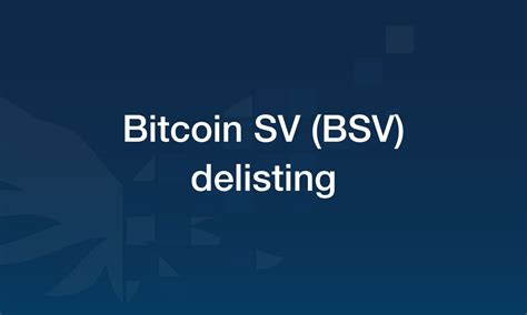overview for delisting
