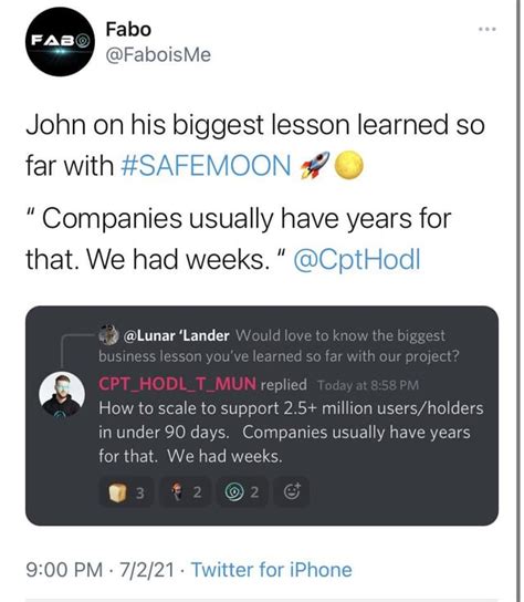 Lessons Learned from the SafeMoon Scandal
