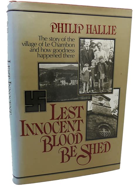 Read Online Lest Innocent Blood Be Shed By Philip Paul Hallie