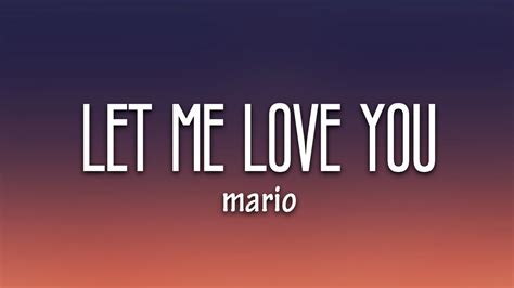 Let me love you mario. Things To Know About Let me love you mario. 