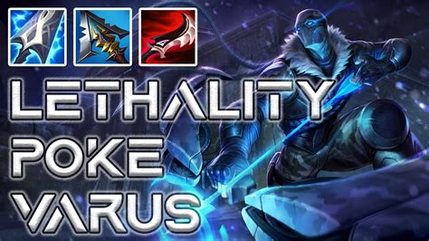 The Varus build for ADC is Guinsoo's Rageblade and Lethal Tempo. This LoL Varus guide for ADC at Platinum+ on 13.19 includes runes, items, skill order, and counters. Varus Counters