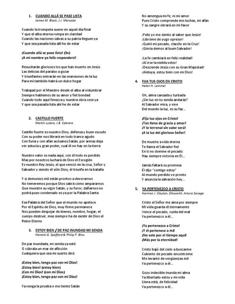 Letra de himnos para funerales.  &dagger; Cantos para difuntos con acordes...