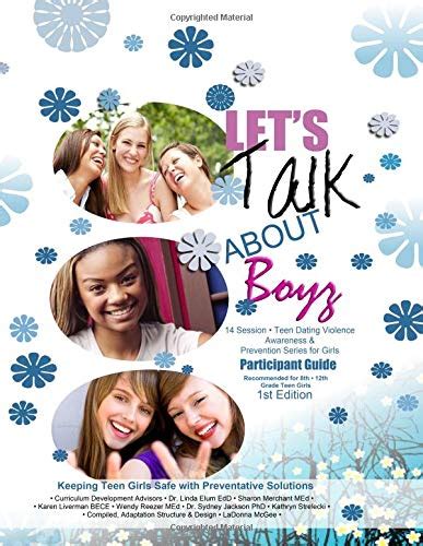 Lets talk about boyz teen dating violence awareness and prevention series for girls instructors guide black. - Foundations of nursing 6th edition study guide.