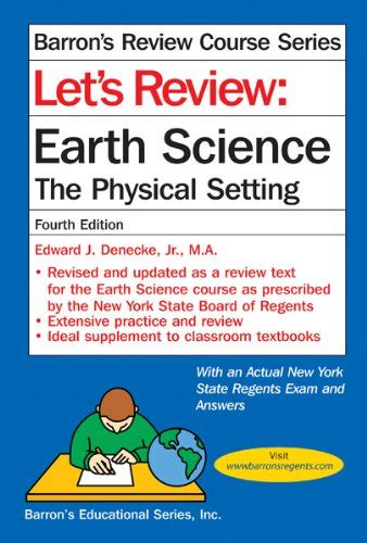 Read Online Lets Review Earth Science The Physical Setting By Edward J Denecke Jr