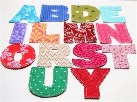 Letter Applique Patterns Free Patterns