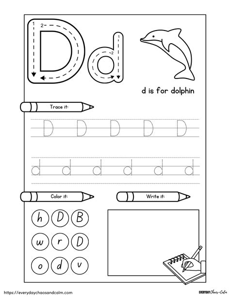 Letter D Activities Letter D Worksheets Letter D Activities For