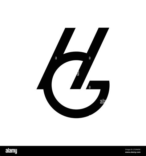 Letter GH HG Logo