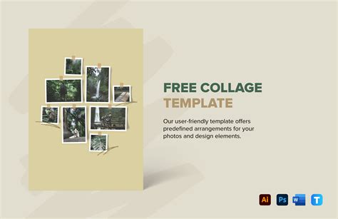 Letter Photo Collage Template Free
