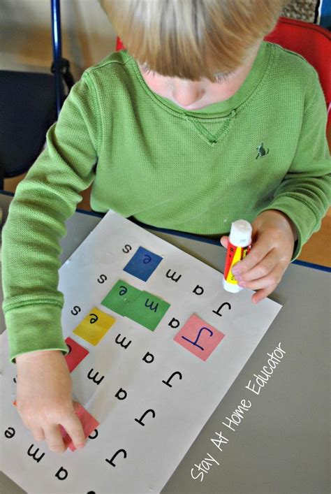 Letter Tile Names a Name Recognition Activity Stay at Home Educator