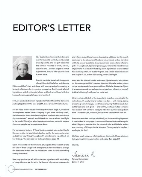 Letter from the Editor What s with all the good reviews 