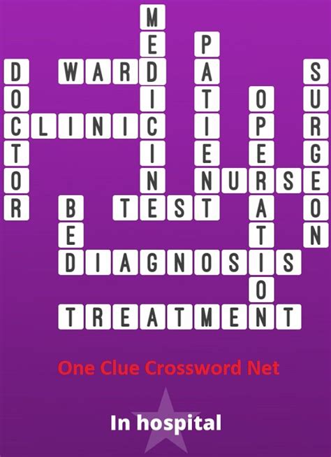  church house. without help. discourage. witchcraft. spiral. lone. sweating. All solutions for "Hospital sign" 12 letters crossword answer - We have 2 clues. Solve your "Hospital sign" crossword puzzle fast & easy with the-crossword-solver.com. . 