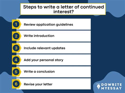 Letter of Continued Interest What It Is and How to Write the Perfect One