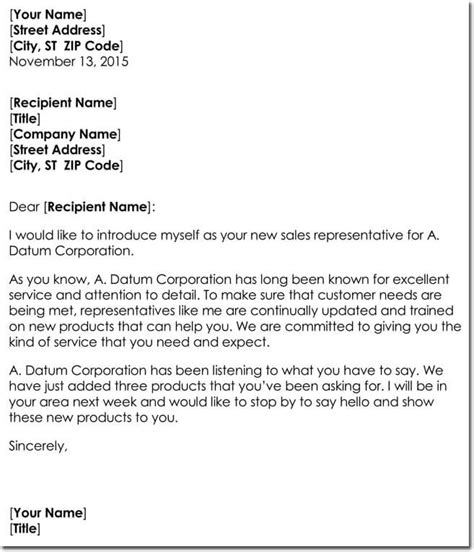 Letter of Introduction How to Write (40+ Samples & Examples)