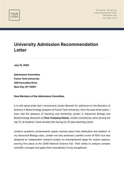 Letter of recommendation for college admission.  Transcripts Official college/universit...