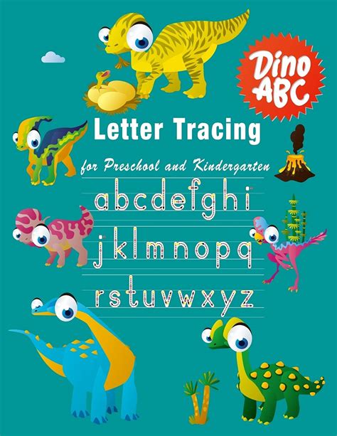 Read Letter Tracing Essential Writing Practice For Preschool And Kindergarten Ages 35 A To Z Cute Dinosaur Animals Dino Abc By Brainsky Press