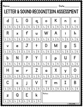LetterSound Recognition and a FREEBIE! Letter sound recognition