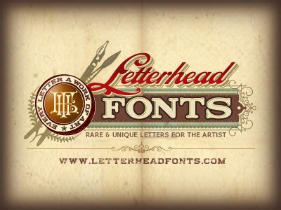 FREE 14-DAY TRIAL of Monotype Fonts to get over 150,000 fonts from more than 1,400 type foundries. . Letterheadfonts