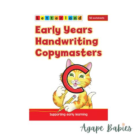 Letterland Early Years Handwriting Copymasters Agape Babies Singapore