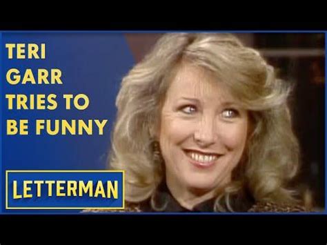 Letterman invites Teri Garr back - finally - Deseret News