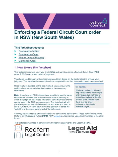 Letters to courts - lawaccess.nsw.gov.au