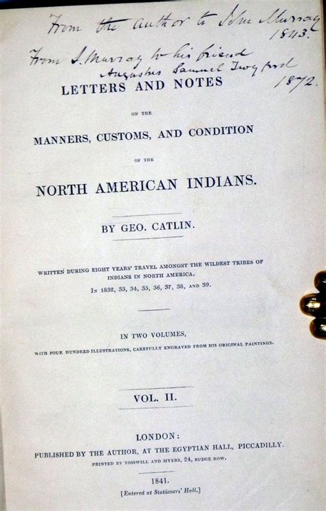 Read Letters And Notes On The Manners Customs And Condition Of The North American Indians By George Catlin