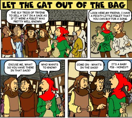 Letting the cat out of the bag – About Words - Cambridge