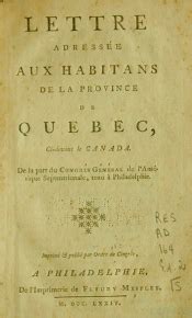 Lettre adresse e aux habitans de la province de quebec, ci devant le canada. - Defining moments study guide by andy stanley.