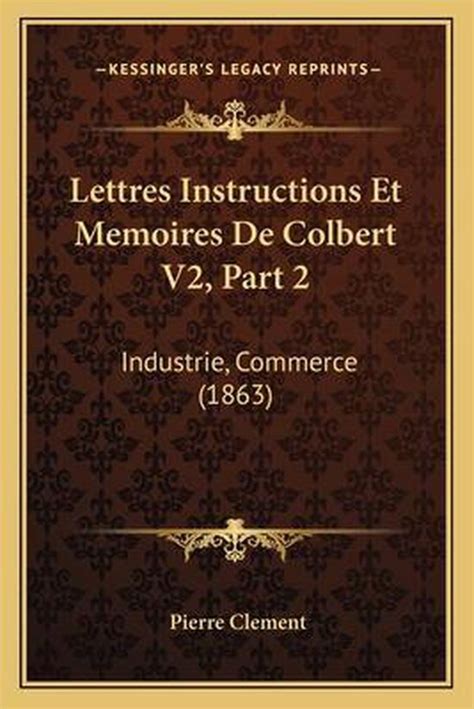 Lettres, instructions et mémoires de colbert. - Chair caning seat weaving handbook illustrated directions for cane rush and tape seats.