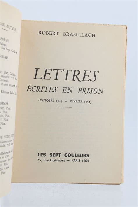 Lettres écrites en prison, octobre 1944   février 1945. - 1990 ford falcon ea repair manual.