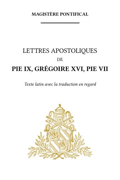 Lettres apostoliques de pie ix, grégoire xvi, pie vii. - Ugarit-geschichte und kultur einer stadt in der umwelt des alten testamentes.