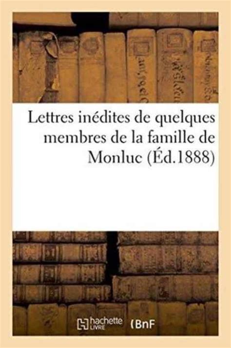 Lettres inédites de quelques membres de la famille de monluc. - Conférence de presse de son excellence monsieur abdou diouf, président de la république du sénégal..