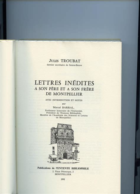 Lettres inedites a son pere et a son frere de montpellier. - Fedora 11 user guide by fedora documentation project.