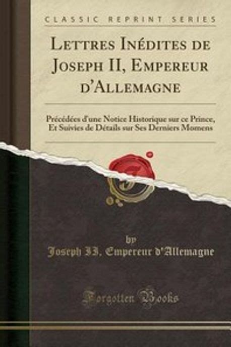 Lettres inedites de joseph ii, empereur d'allemagne. - Panasonic lumix dmc tz3 repair manual.