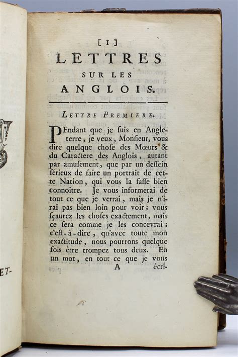 Lettres sur les anglois et les françois, et sur les voyages. - New home memory craft 6000 manual.