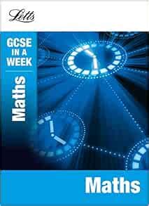 Letts Gcse In A Week Revision Guides Maths Paperback
