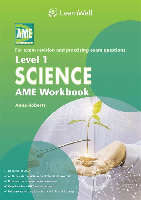 Level 1 science ame workbook.  It covers the three externa Level 1 Science AME Workboo...