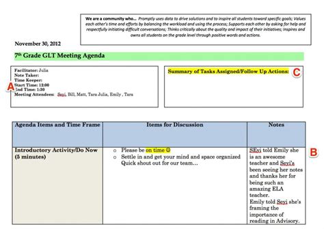 Level 10 Meeting Template Excel Kayra Excel