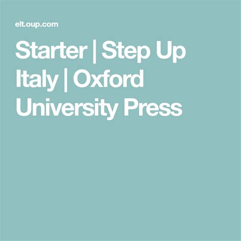 Level 2 Step Up Italy Oxford University Press