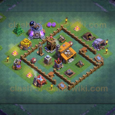 Level 3 builder hall base. Do you need a good base design for town hall level 3? Then I would highly recommend using this outstanding base layout. The strategic building placement, as ... 