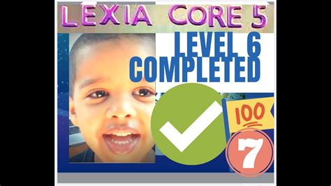 Level 6 lexia. 