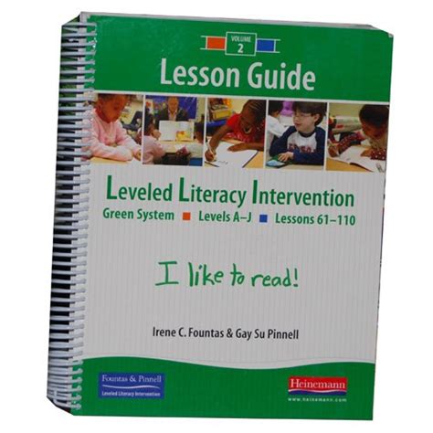 Leveled literacy intervention lessons guide green. - Solution manual to chemical process control 2.