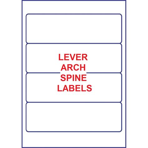 Lever Arch File Label Template Download Free Word Label Templates Online You can work label