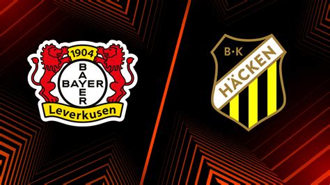 Leverkusen vs häcken. Nov 30, 2023 · How to watch the BK Häcken vs Bayer Leverkusen live stream video. Predictions, H2H, statistics and live score. Europa League 30/11/2023. 