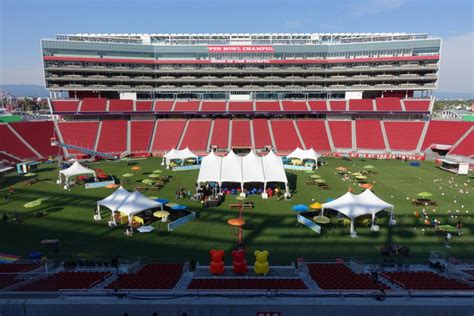 Levi's Stadium previews upcoming events, delicious food