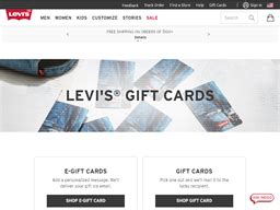 Levi Gift Card Balance