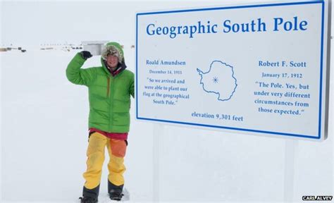 Lewis Clarke speaks of record-breaking South Pole trek