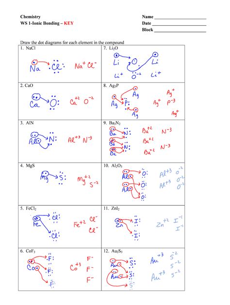 Lewis Dot Structure Activity 3 Answers